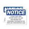 Signmission Floor Load Limit Do Not Exceed 125, 5 in W x Rectangle, Vinyl Decal OS-2PACK-NS-D-35-L-15683 - alternate 1